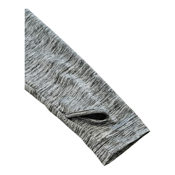 Danskin Small Gray and Black Long Sleeve Zip Closure Jacket - Picture 2 of 7